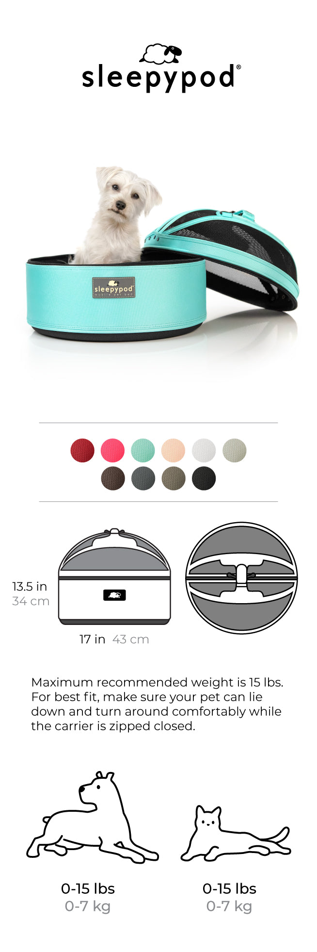Sleepypod Mobile Pet Bed